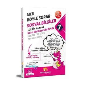 2025 7. Sınıf Sosyal Bilgiler Soru Bankası - Sinan Kuzucu Yayınları