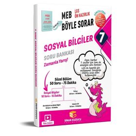 2025 7. Sınıf Sosyal Bilgiler Soru Bankası - Sinan Kuzucu Yayınları
