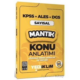 2025 KPSS ALES DGS Sayısal Mantık Konu Anlatımı - Yediiklim Yayınları