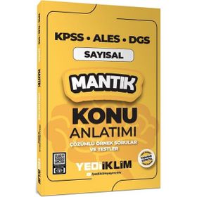 2025 KPSS ALES DGS Sayısal Mantık Konu Anlatımı - Yediiklim Yayınları