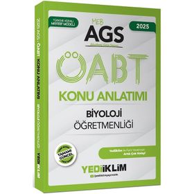 2025 MEB AGS ÖABT Biyoloji Öğretmenliği Konu Anlatımı - Yediiklim Yayınları