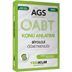 2025 MEB AGS ÖABT Biyoloji Öğretmenliği Konu Anlatımı - Yediiklim Yayınları