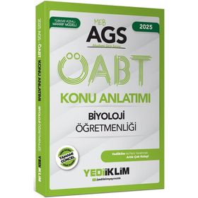 2025 MEB AGS ÖABT Biyoloji Öğretmenliği Konu Anlatımı - Yediiklim Yayınları