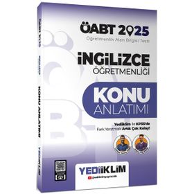 2025 ÖABT İngilizce Öğretmenliği Konu Anlatımı - Yediiklim Yayınları