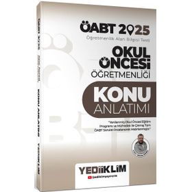 2025 ÖABT Okul Öncesi Öğretmenliği Konu Anlatımı - Yediiklim Yayınları