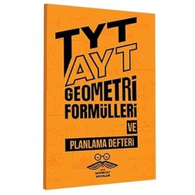 2025 TYT AYT Geometri Formülleri ve Planlama Defteri - Yeni Müfredat Yayınları