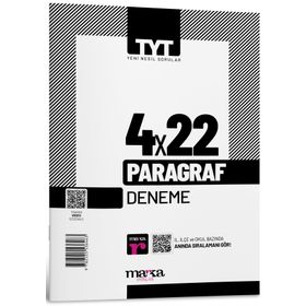 2025 TYT Paragraf Tamamı Video Çözümlü 4 Deneme Marka Yayınları