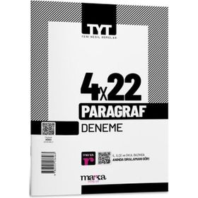 2025 TYT Paragraf Tamamı Video Çözümlü 4 Deneme Marka Yayınları