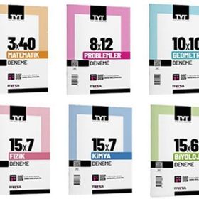 2025 TYT Sayısal Branş Deneme Sınavı Seti 6 Fasikül 66 Deneme Marka Yayınları