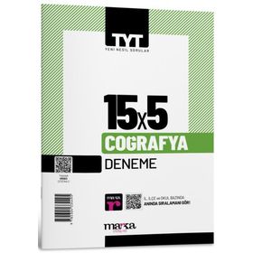2025 TYT Tamamı Video Çözümlü Coğrafya 15 Deneme Marka Yayınları