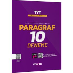 2025 TYT Tamamı Video Çözümlü Paragraf 10 Deneme Marka Yayınları