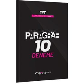 2025 TYT Tamamı Video Çözümlü Paragraf 10 Deneme Marka Yayınları