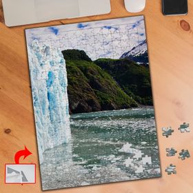 203A Buzul Şelale Dağ Göl 240 Parça Puzzle Yapboz Tablo