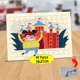 21 Halloween Neşeli Dans Eden İnsan 99 Parça Puzzle Yapboz Tablo