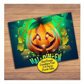 2147907376 Halloween Cadılar Bayramı Çocuklara Özel Puzzle Yapboz Tablo