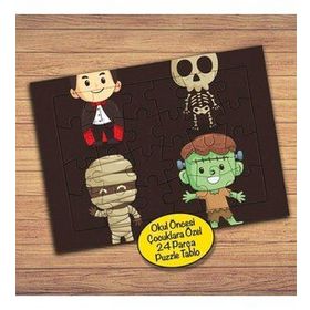 2147912171 Mumya Vampir Halloween Çocuklara Özel Puzzle Yapboz Tablo