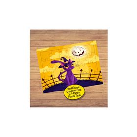 2147927570 Cadı Ay Hallowen 24 Parça Çocuklara Özel Yapboz Tablo