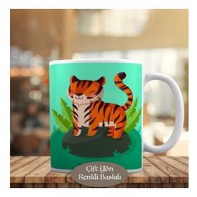 2148008723 Yaramaz Minik Kaplan Yavrusu Tiger Kupa Bardak