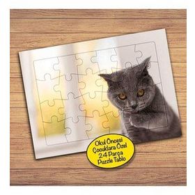 2148045713 Scottish Fold Kedi Çocuklara Özel Puzzle Yapboz Tablo