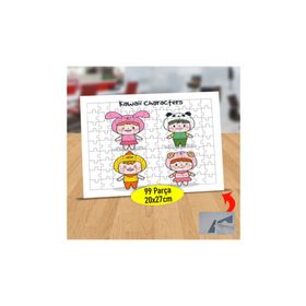 21481 Eğlenceli Neşeli Çocuklar 99 Parça Puzzle Yapboz Tablo