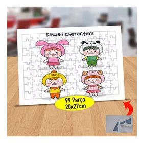 21481 Eğlenceli Neşeli Çocuklar 99 Parça Puzzle Yapboz Tablo
