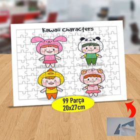 21481 Eğlenceli Neşeli Çocuklar 99 Parça Puzzle Yapboz Tablo