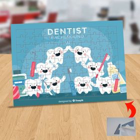 2148119005 Neşeli Sağlıklı Dişler 99 Parça Puzzle Yapboz Tablo
