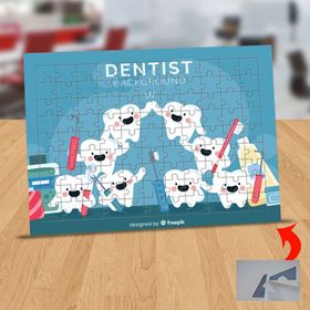2148119005 Neşeli Sağlıklı Dişler 99 Parça Puzzle Yapboz Tablo