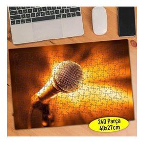 216155134 Metal Kayıt Mikrofonu 240 Parça Puzzle Yapboz