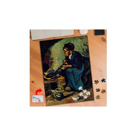 2165 Yemek Yiyen Köylü Van Gogh 240 Parça Puzzle Yapboz Tablo