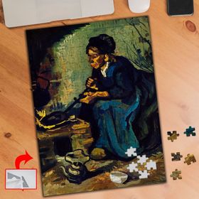 2165 Yemek Yiyen Köylü Van Gogh 240 Parça Puzzle Yapboz Tablo