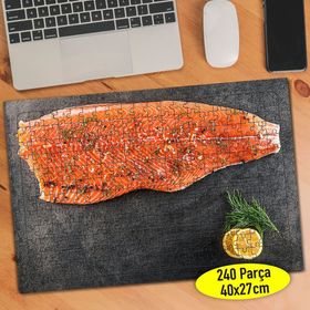 216505 Somon Balığı Sunumu Yiyecek 240 Parça Puzzle Yapboz