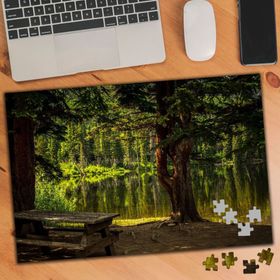 2178847 Göl Kenarında Piknik Alanı 240 Parça Puzzle Yapboz