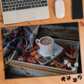 2179009 Kışçı Takımı Kahve Kitap Pike 240 Parça Puzzle Yapboz