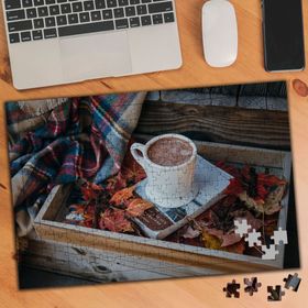 2179009 Kışçı Takımı Kahve Kitap Pike 240 Parça Puzzle Yapboz