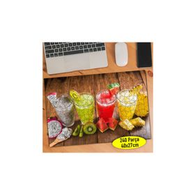 220250 Smoothie Meyveli Soğuk İçecekler 240 Parça Puzzle Yapboz