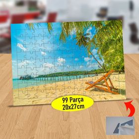 2207 Güneşli Hava Deniz Manzarası 99 Parça Puzzle Yapboz Tablo