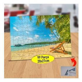 2207 Güneşli Hava Deniz Manzarası 99 Parça Puzzle Yapboz Tablo