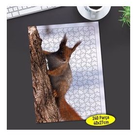 22227194 Ağaçta Küçük Sincap 240 Parça Puzzle Yapboz