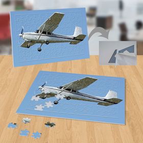 2252879 Bulutlar Üstünde Eski Uçak 99 Parça Puzzle Yapboz
