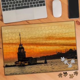 22611 Kız Kulesi İstanbul 240 Parça Puzzle Yapboz