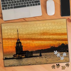 22611 Kız Kulesi İstanbul 240 Parça Puzzle Yapboz