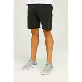 22636-MEN SW SHORT BLACK Siyah Erkek Şort