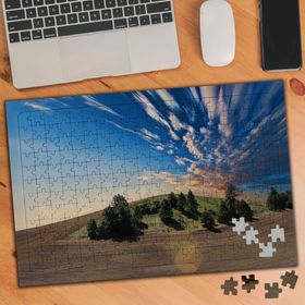 2271 Kırsal Alan Gökyüzü 240 Parça Puzzle Yapboz
