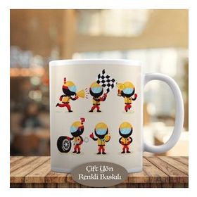 23-2147882635 Motor Yarışçısı Kupa Bardak