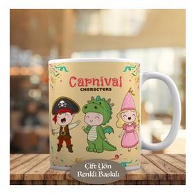 23-2148021874 Sevimli Karnaval Karakterleri Kupa Bardak