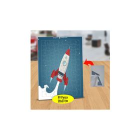 232147500712 Gökyüzünde Uzay Mekiği 99 Parça Puzzle Yapboz Tablo