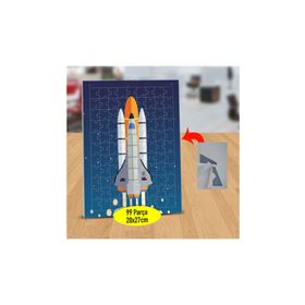 232147509889 Havalanan Uzay Mekiği 99 Parça Puzzle Yapboz Tablo