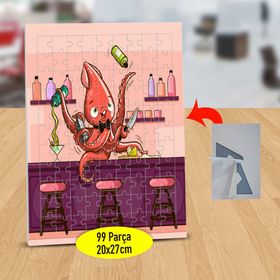 232147839010 Barista Ahtapot 99 Parça Puzzle Yapboz Tablo