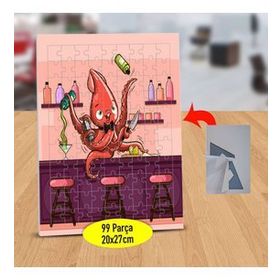 232147839010 Barista Ahtapot 99 Parça Puzzle Yapboz Tablo